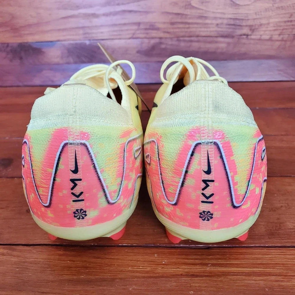 Nike Air Zoom Vapor‎ 16 Pro FG Soccer Cleats Men Yellow 12 Mbappe - Picture 3 of 7